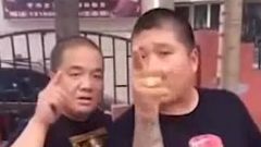 杀马特团长大战虎哥未消音完整版!