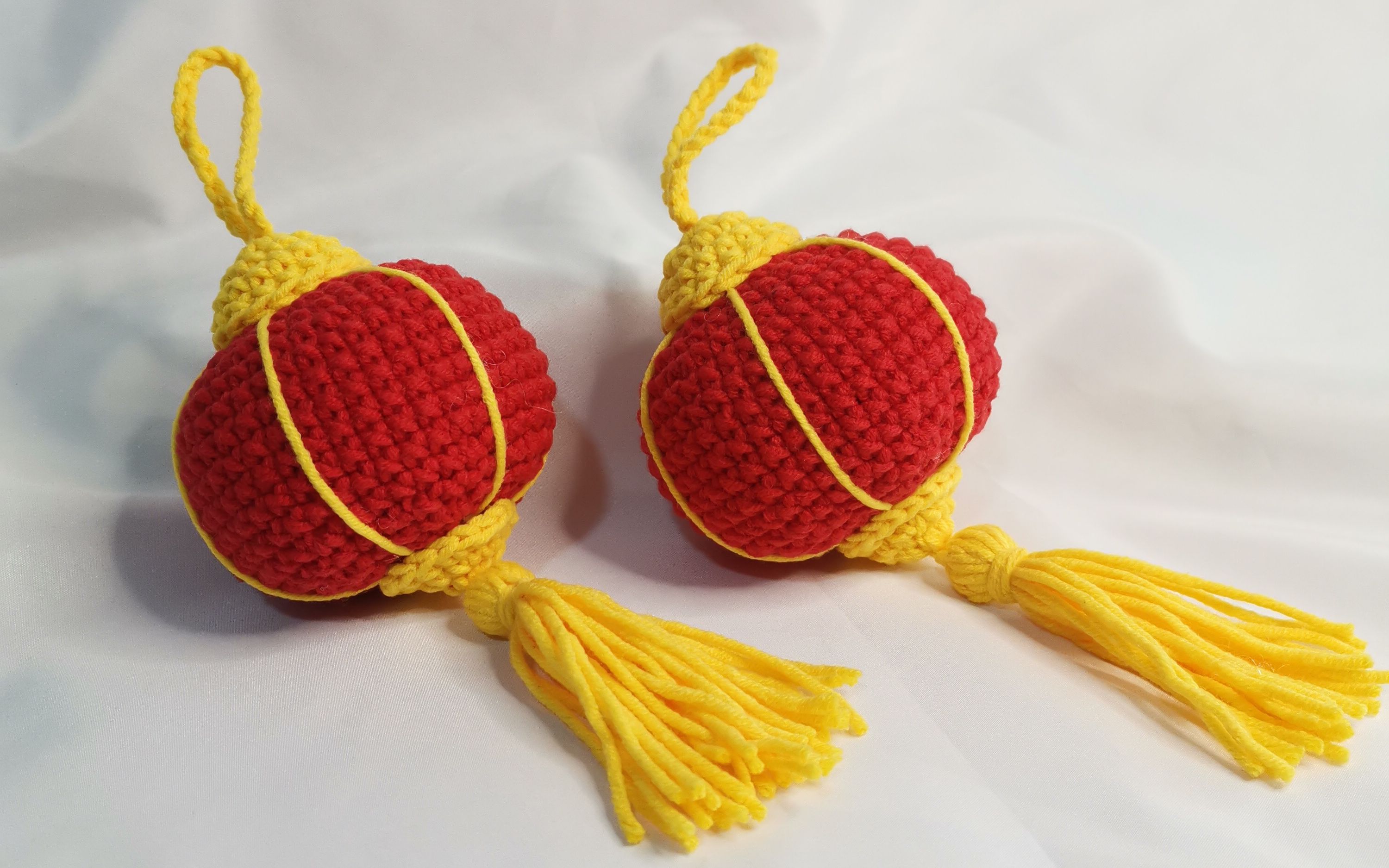 春节灯笼编织教程1