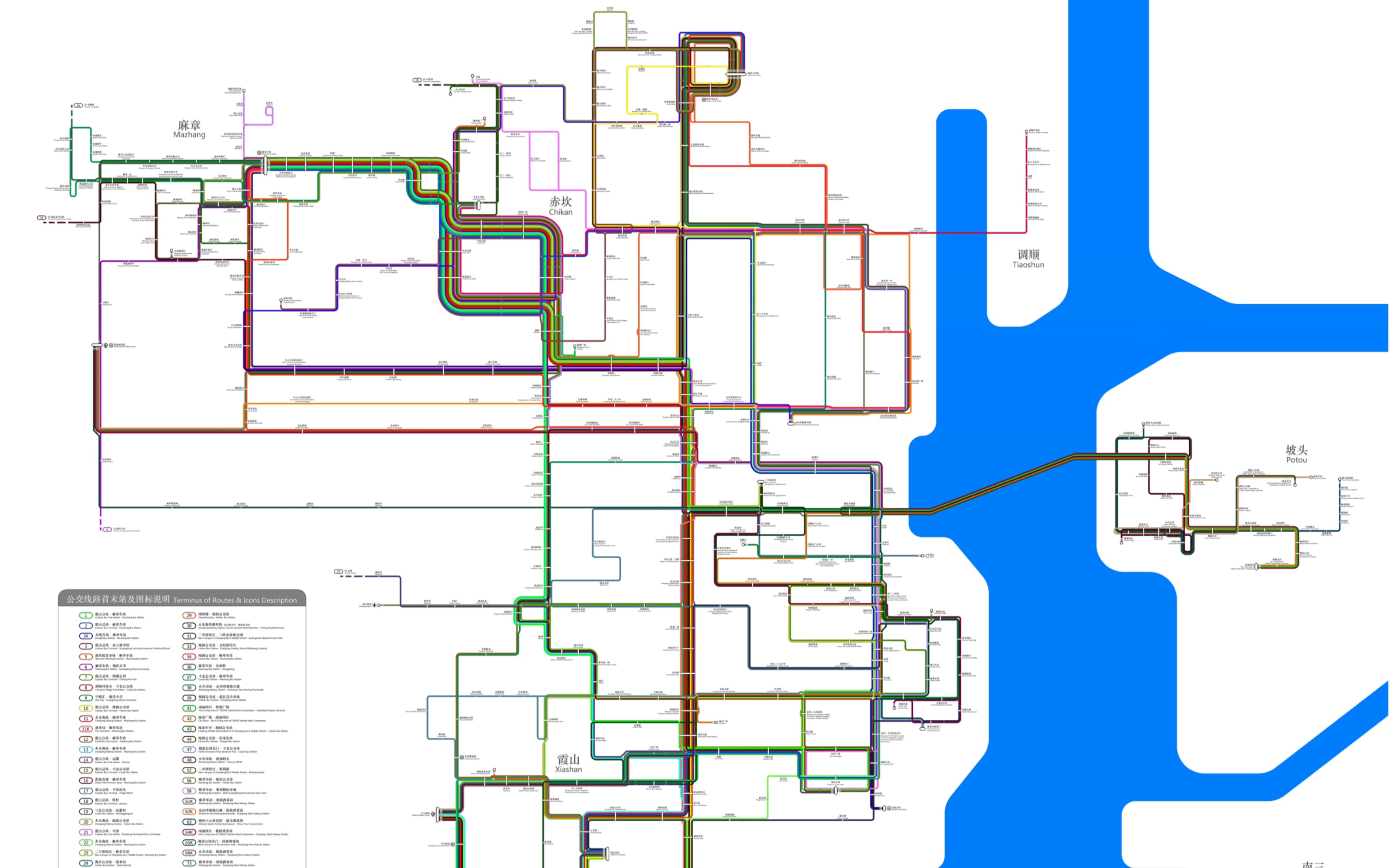 湛江公交 | 利用AutoCAD2007绘制湛江公交集团线路图#哔哩哔哩bilibili