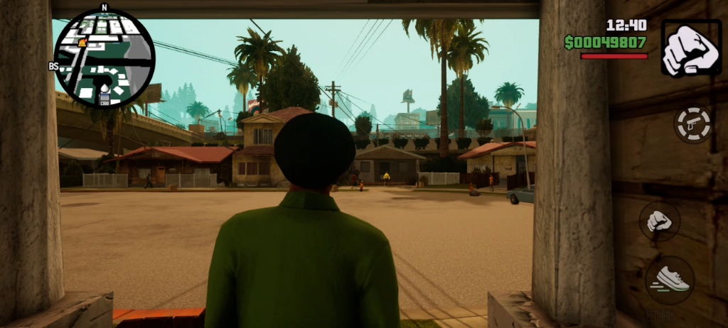 gta圣安地列斯手游重制版 杰弗里出来了 海滩生活