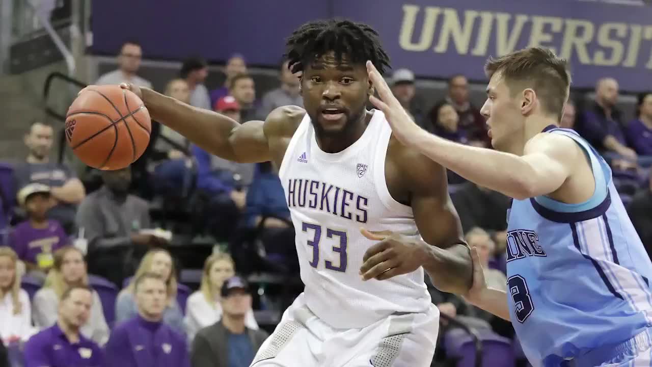 华盛顿新人isaiah stewart对阵圣迭戈25分7篮板_哔哩哔哩 (゜-゜)つロ