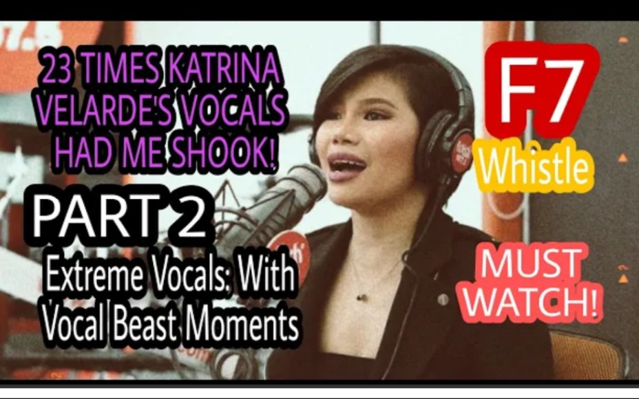 梳子姐slay时刻合集Katrina Velardes Vocals With Vocal Beast Moments哔哩哔哩bilibili