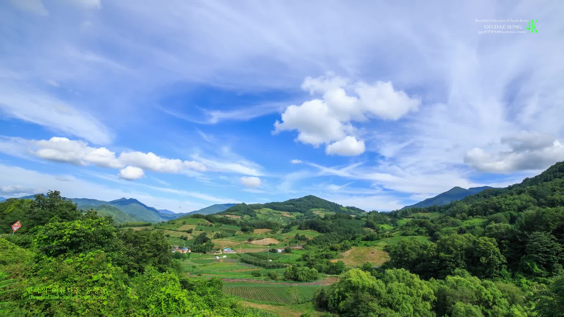 美丽的韩国风景1-[4k]