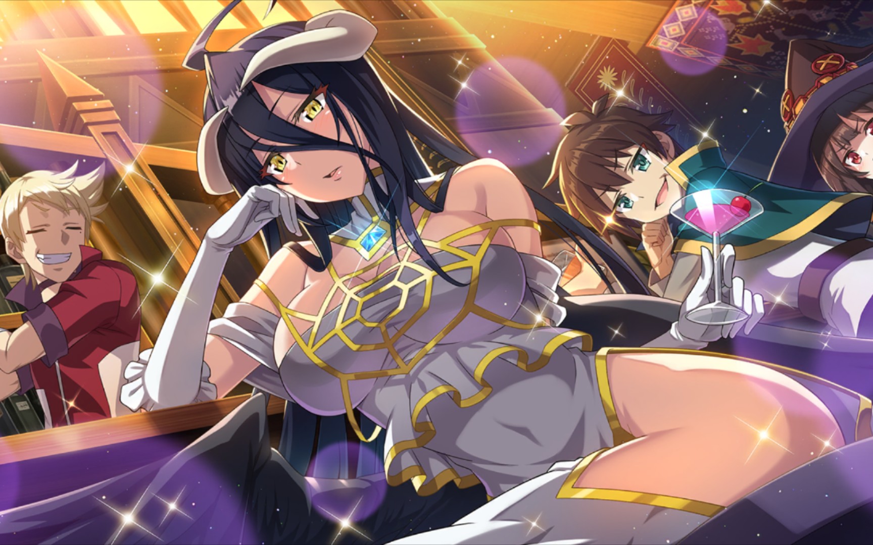 为美好的世界献上祝福 x overlord 雅儿贝德:我才是安兹大人最棒的