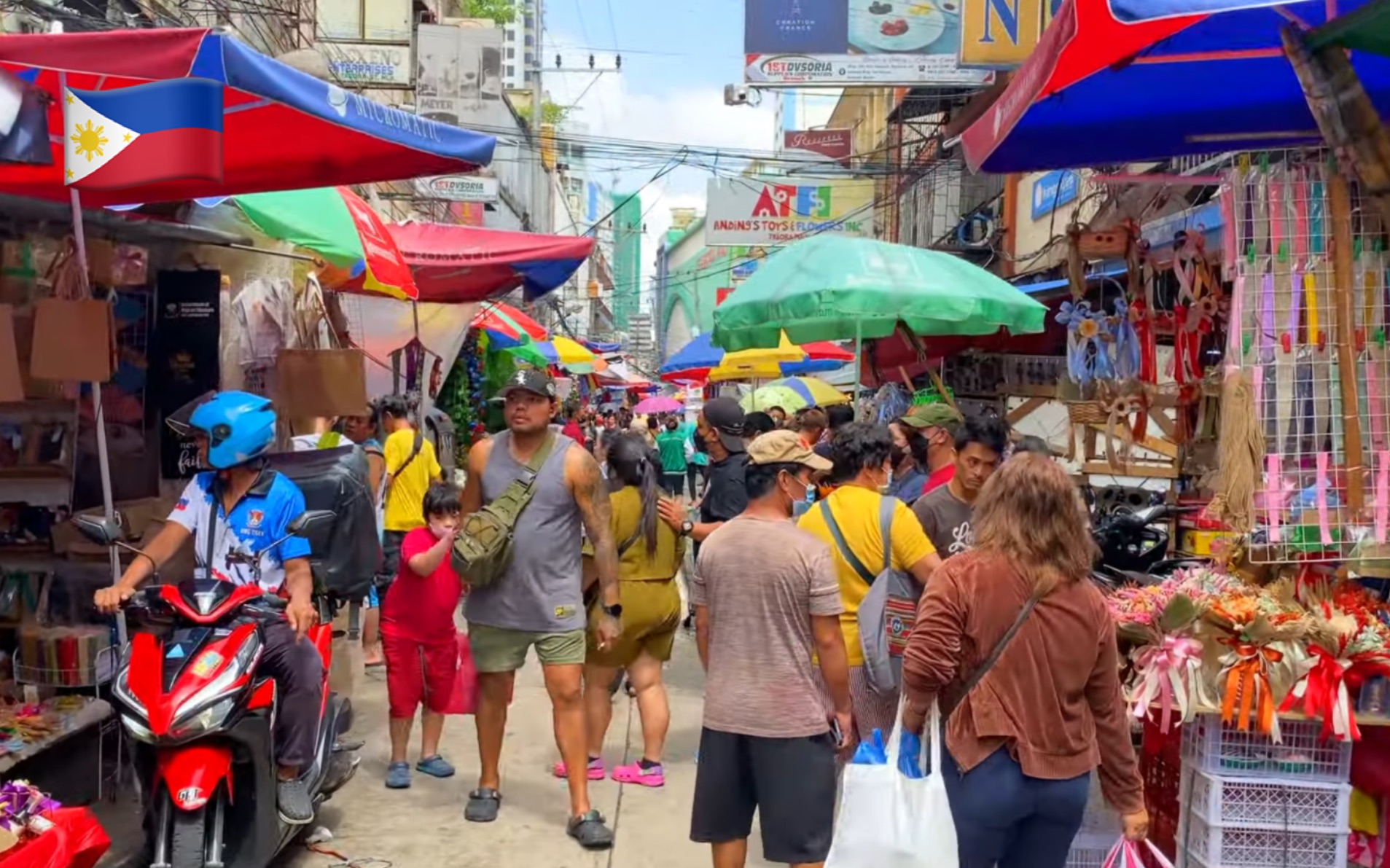 6月漫步游菲律宾马尼拉 迪菲苏利亚市场|马尼拉最大,最繁忙的街头市场