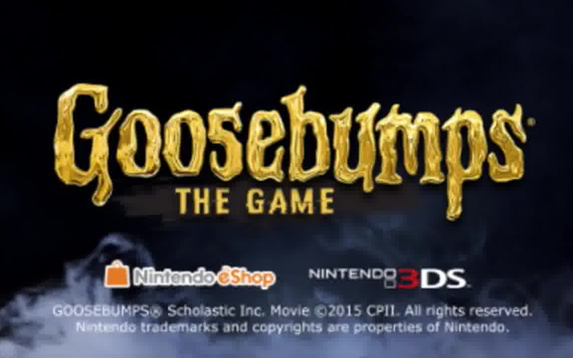 【3DS游戏大赏】《鸡皮疙瘩游戏版》PV及游戏下载 Goosebumps  The Game CIA ROM download