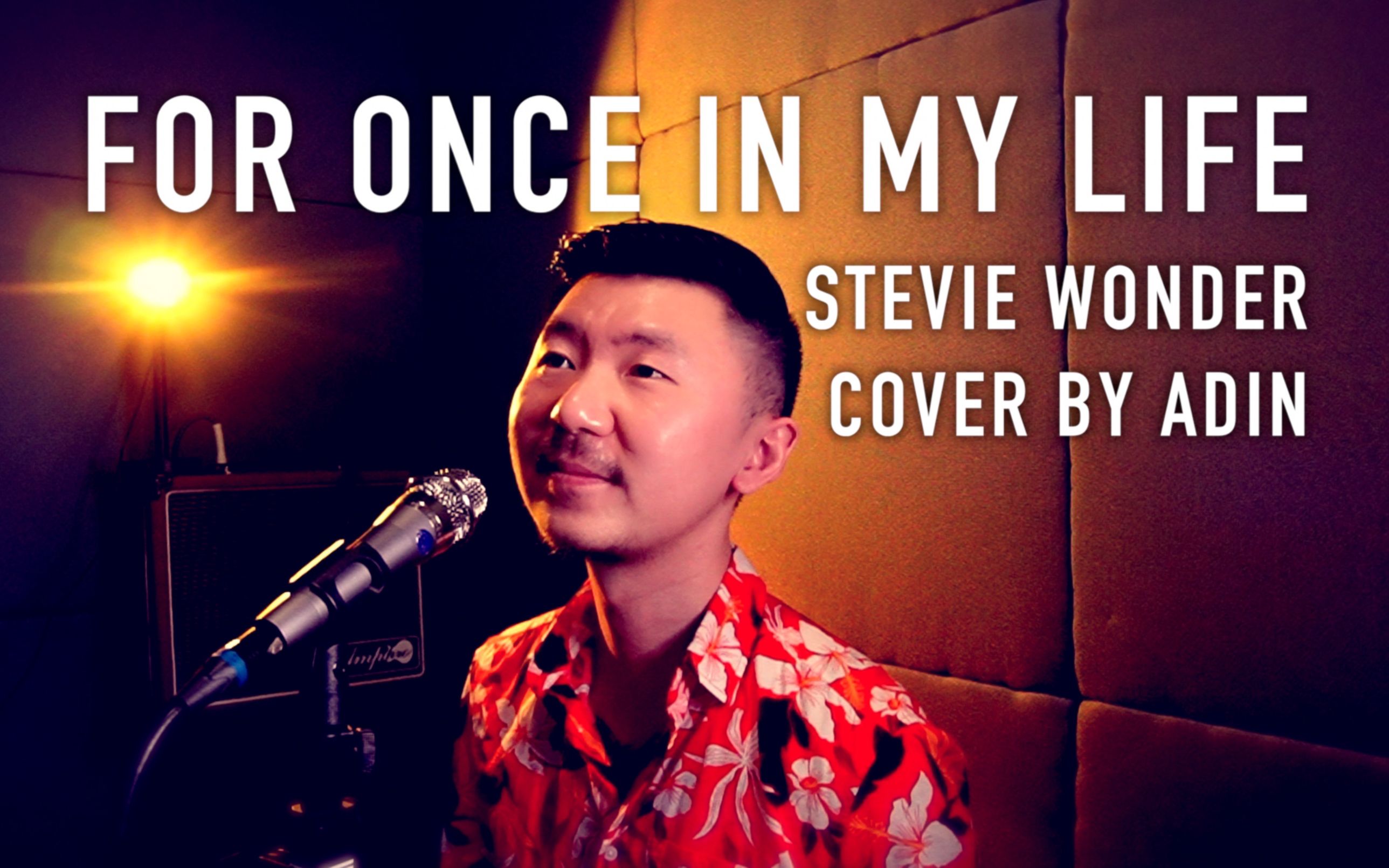 [图]For Once In My Life - Stevie Wonder - Cover by Adin