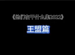 Download Video: 《他们在干什么集2022》王盟篇