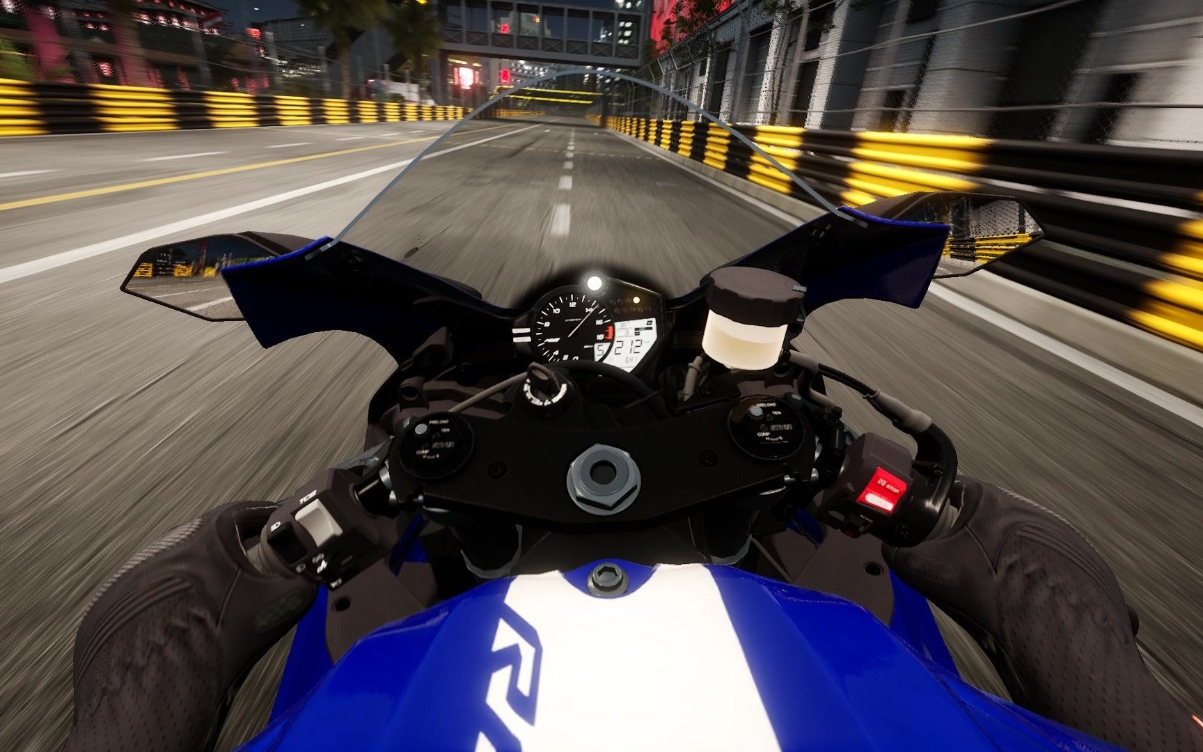极速骑行4 夜晚澳门赛道试驾雅马哈r6 回放