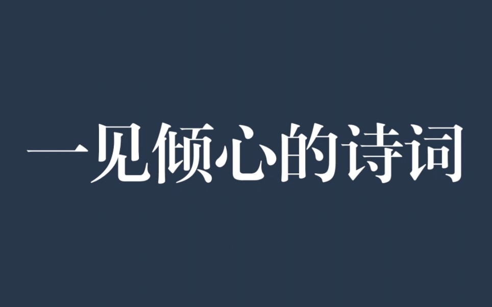 与谁同坐.明月清风我|那些让你一见倾心的诗词哔哩哔哩bilibili