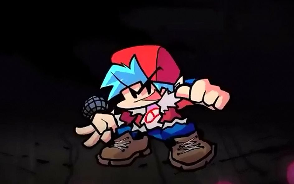 fnf 腐化官方更新 "逃脱escape" friday night funkin mod evil_哔哩