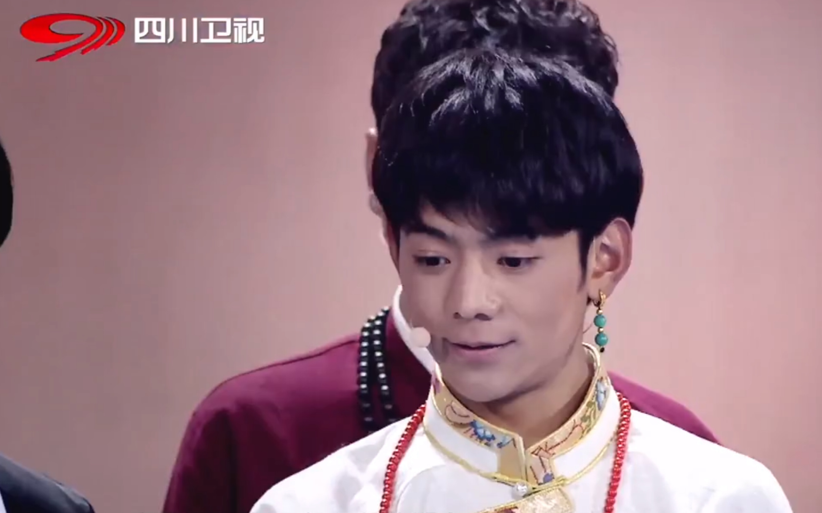 丁真四川卫视花开天下跨年演唱会录屏洁白的仙鹤马背上的理塘与张信哲