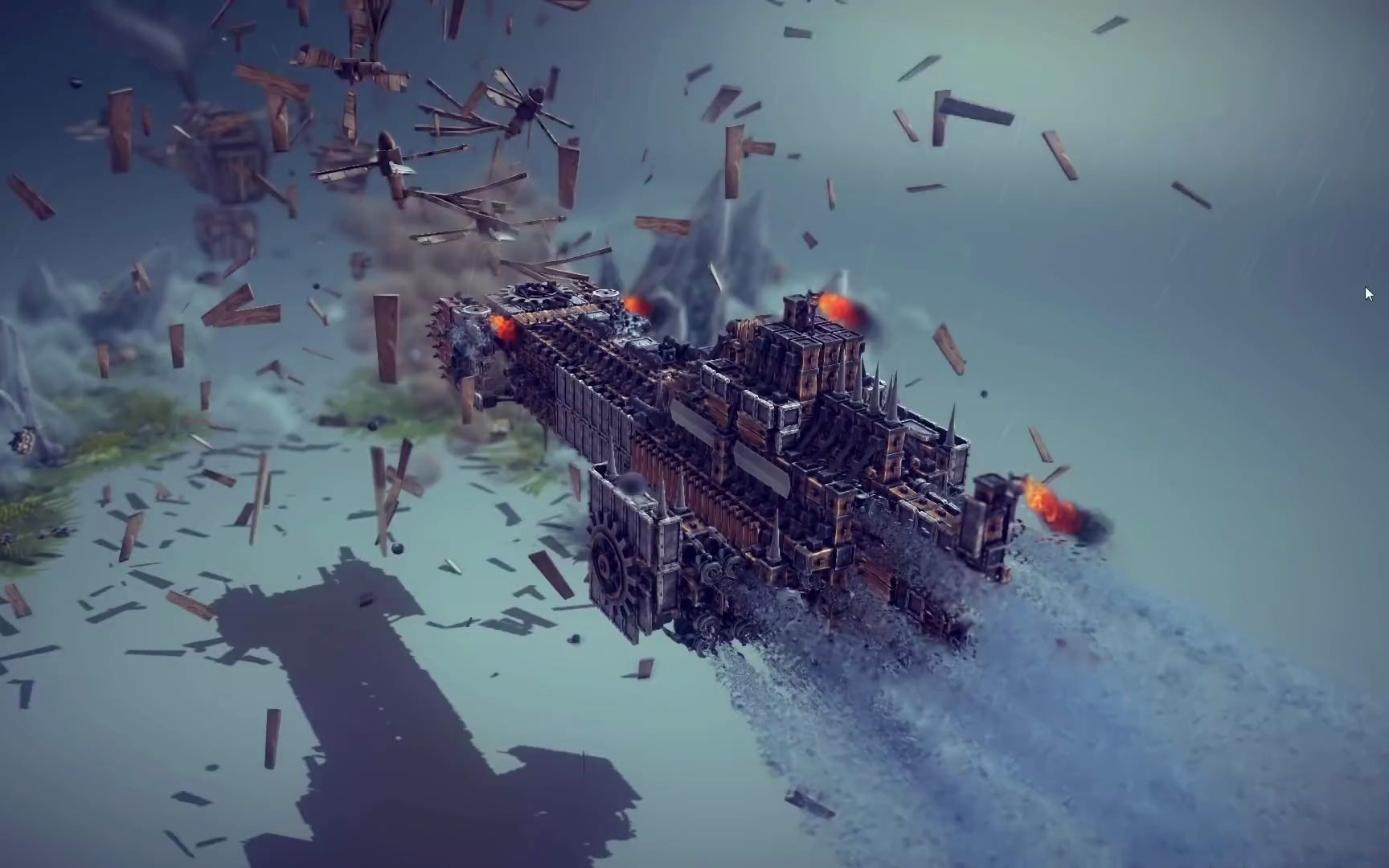 [besiege] 帝国战舰(战锤40k)