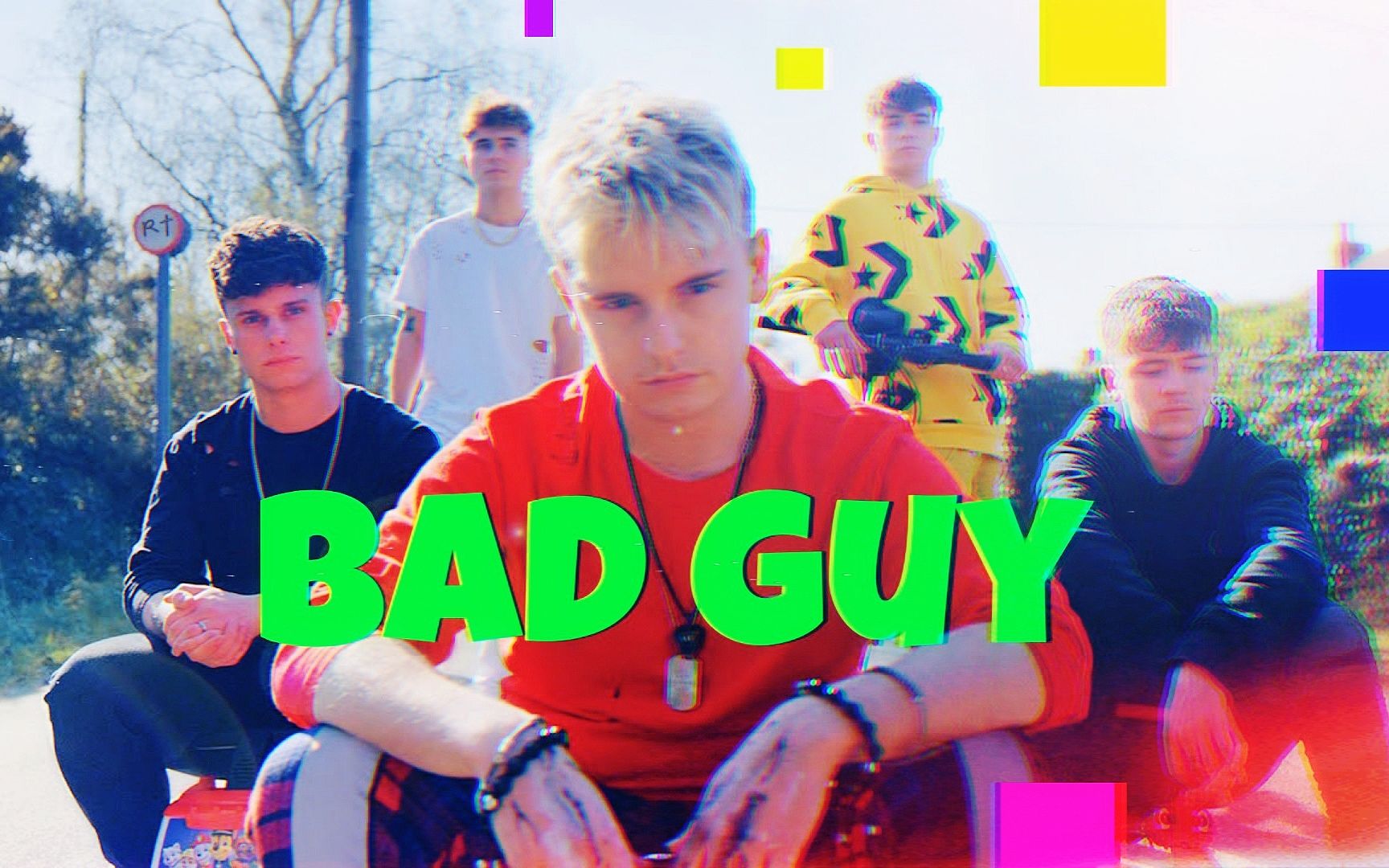 欧美大男孩们炫酷翻拍碧梨Billie Eilish热单《bad guy》MV哔哩哔哩bilibili