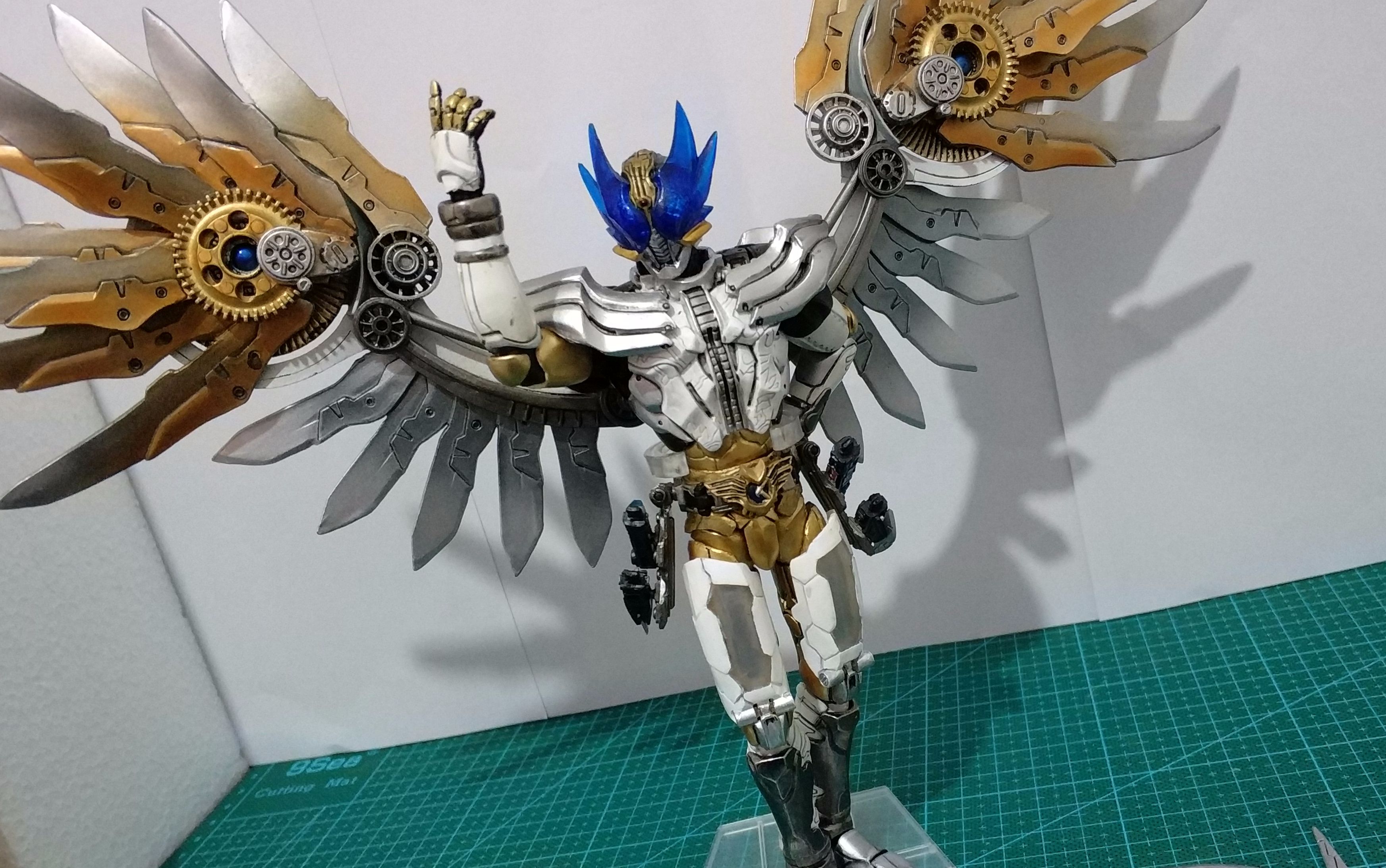 万代sic 假面骑士电王 圣翼电王 简单分享 【雪碧模玩】_哔哩哔哩 (゜