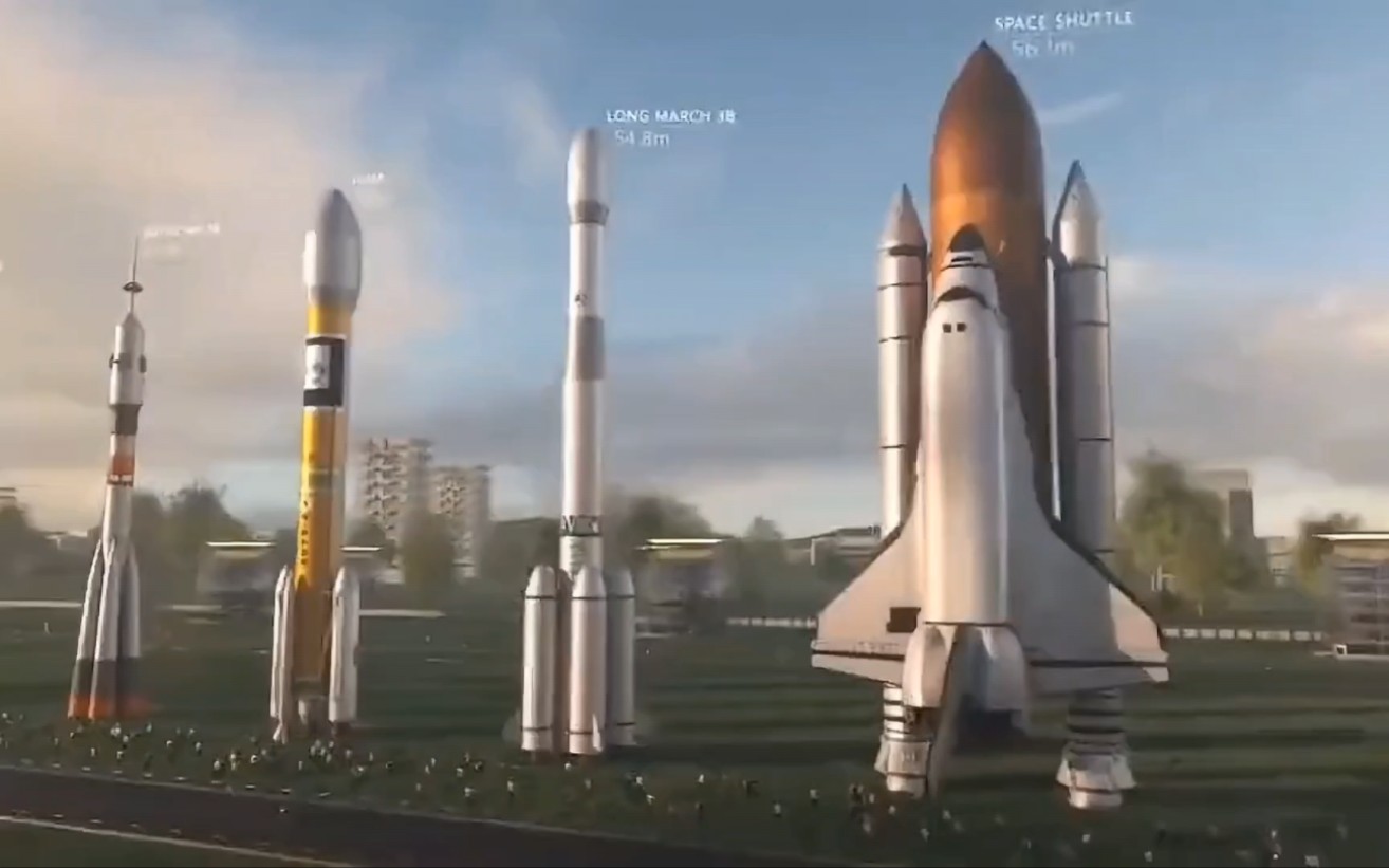 全球运载火箭高度对比,哪一型火箭最高呢?