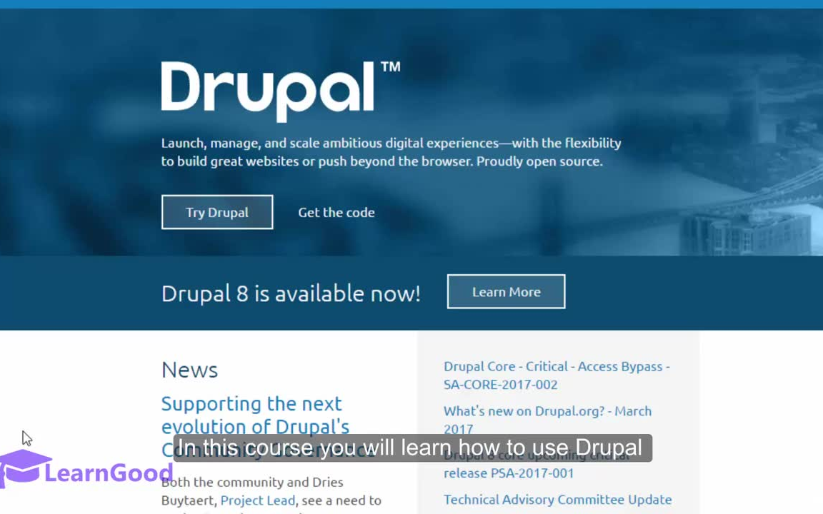 [图]Udemy - DRUPAL TUTORIAL Drupal 8 Beginner to Advanced in 8 PROJECTS 2018-7【1/2】