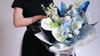 七夕花礼打板 回头率爆表的女神权杖花束 哔哩哔哩 Bilibili