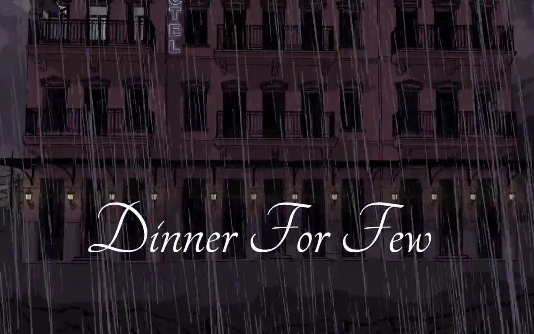 [图]少数人的晚餐 Dinner for Few (原版) Athanassios Vakalis作品 豆瓣：8.8 IMDb：7.7 (2014年) 讽刺动画