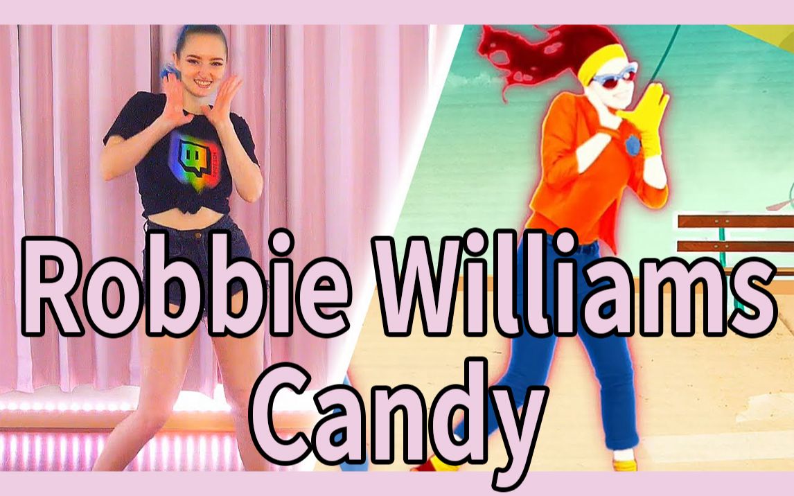 [蓝发小姐姐littlesiha] candy by robbie williams_哔哩哔哩_bili