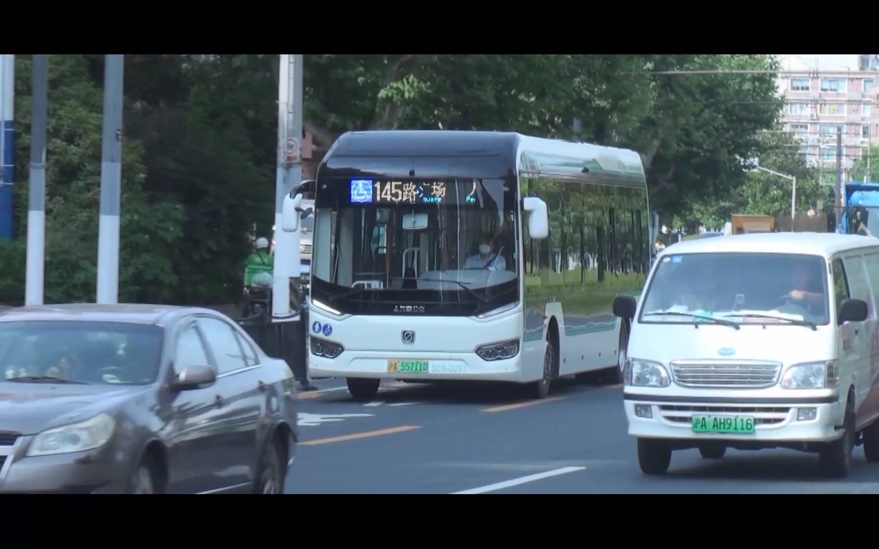 上海公交 巴士一公司 145路 s0s-0093