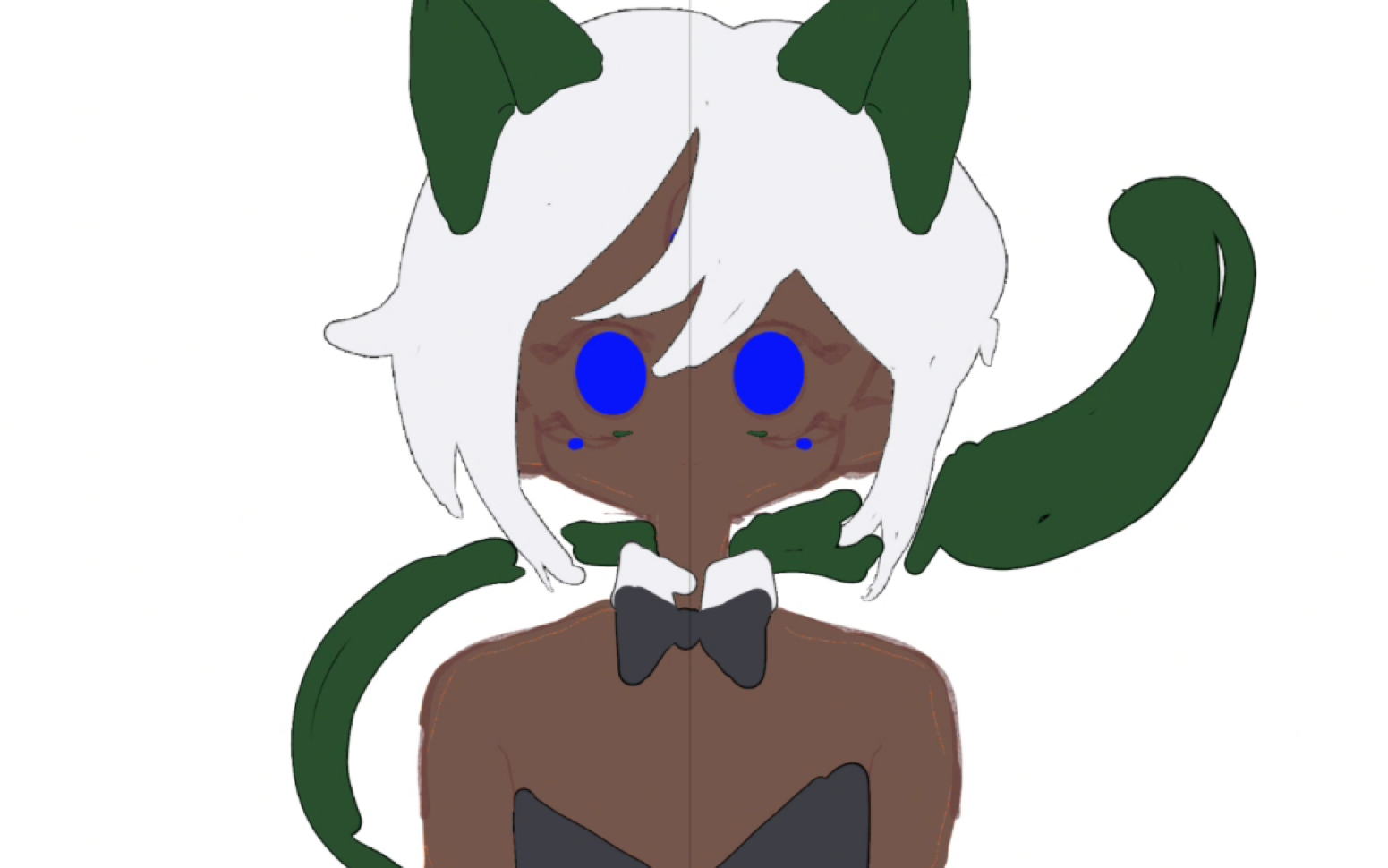 截到什么画什么(猫女郎?