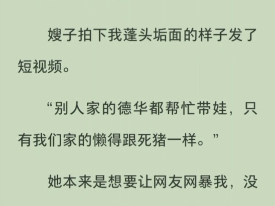 我不愿带娃,嫂子发视频网暴我却反被网暴,我乐了,直接将帮腔的父母全部扫地出门哔哩哔哩bilibili