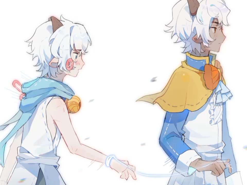 超甜的两个宝宝