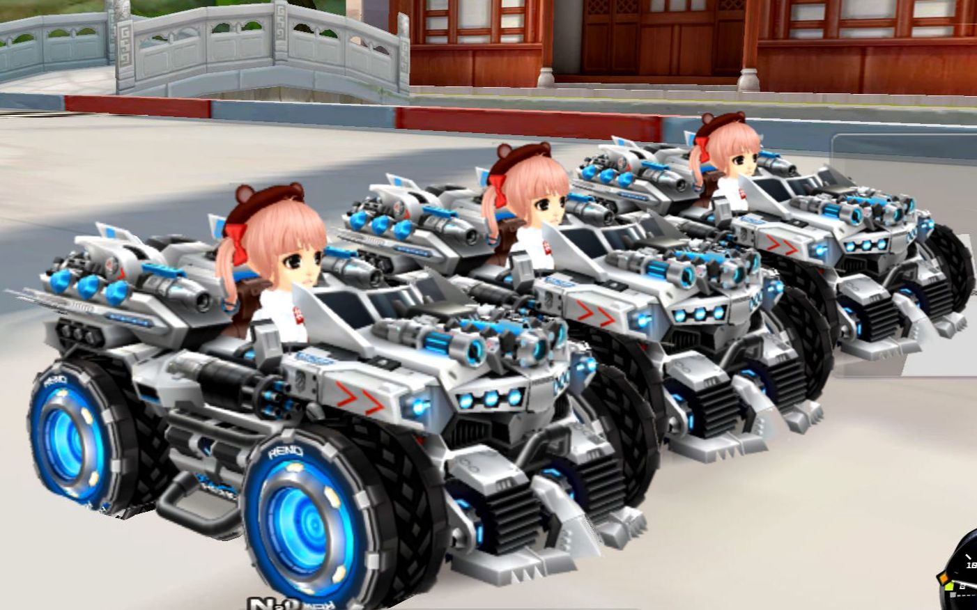 飞车年度s车爆天雷诺外形升级雷诺和爆天甲的硬核合体