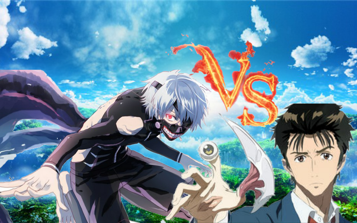 【mugeng】寄生兽新一 vs 喰种金木