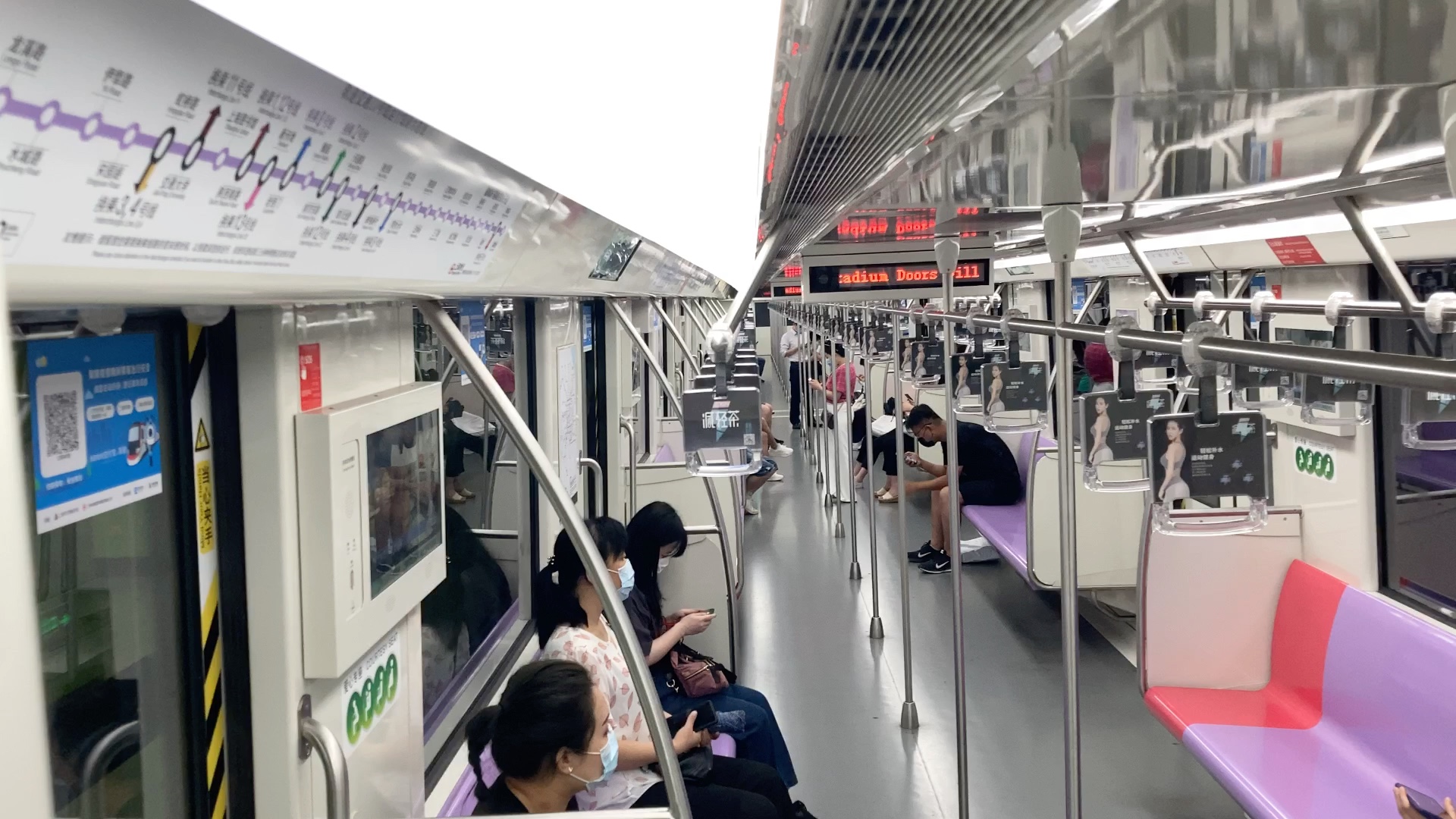 【上海地铁10号线】江湾体育场小交路,金蕾报站_哔哩哔哩 (゜-゜)つロ