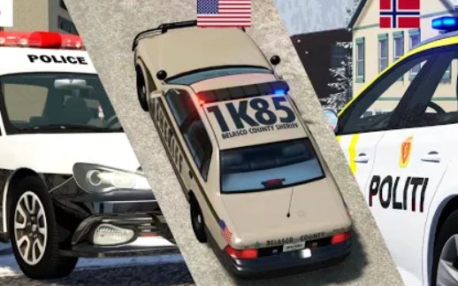 [图]Police Chases from Around the World 3 | BeamNG.drive