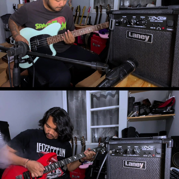Ampli迷你990 ributuk Gitar & Bass!Laney LX10 & Laney LX10B_