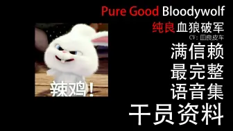 下载视频: 【明日方舟·语音集·干员资料】纯良血狼破军 Bloodywolf the Pure Good 【CV. 皿良皮车】