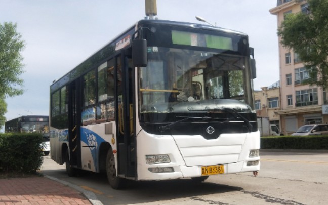 【黑河公交】2路上行 之路佳苑→之路佳苑 环线全程前方展望pov_哔哩