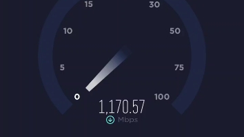 小米万兆路由器电信千兆网速测试!哔哩哔哩bilibili