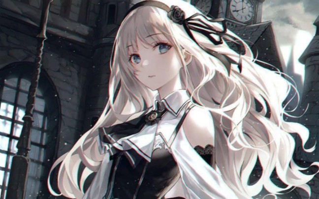 暗黑系女生头像