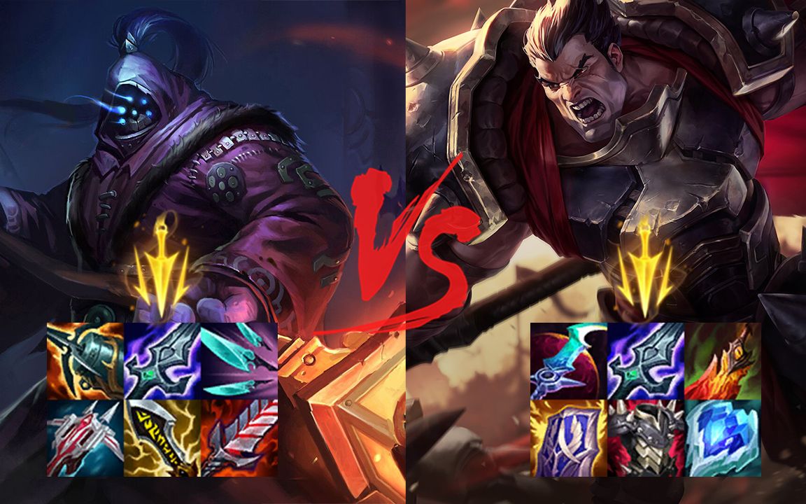 lol六神单挑武器vs诺手只有极致输出才能称作武器大师