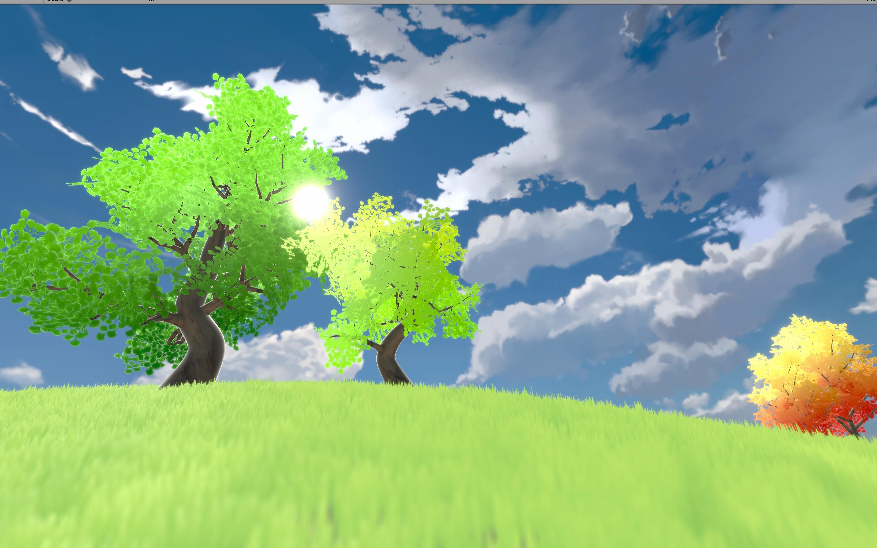 urp]原神璃月树木逆向还原建模 shader_哔哩哔哩bilibili_原神_演示