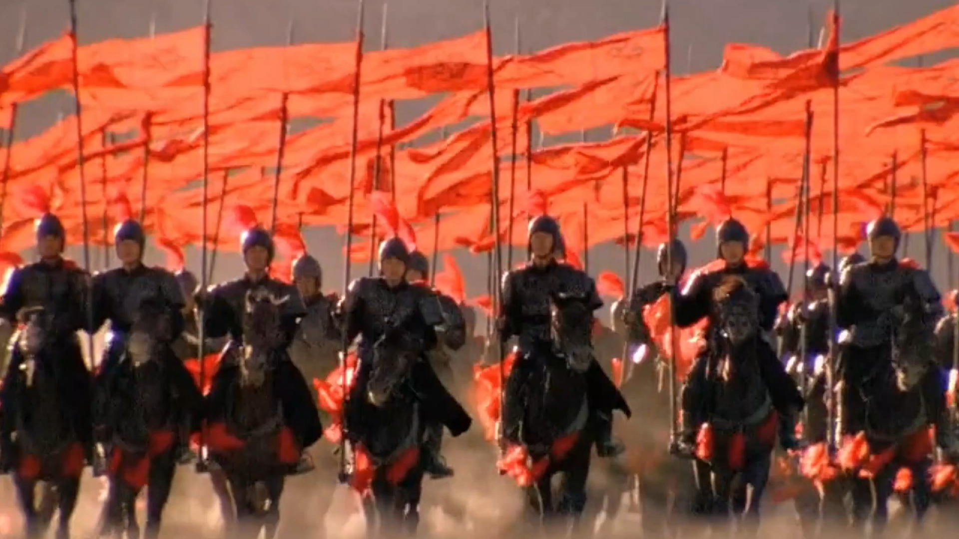 【百战经典】中国古代战争场面混剪— (影视剧中的)秦军(英雄,秦颂.