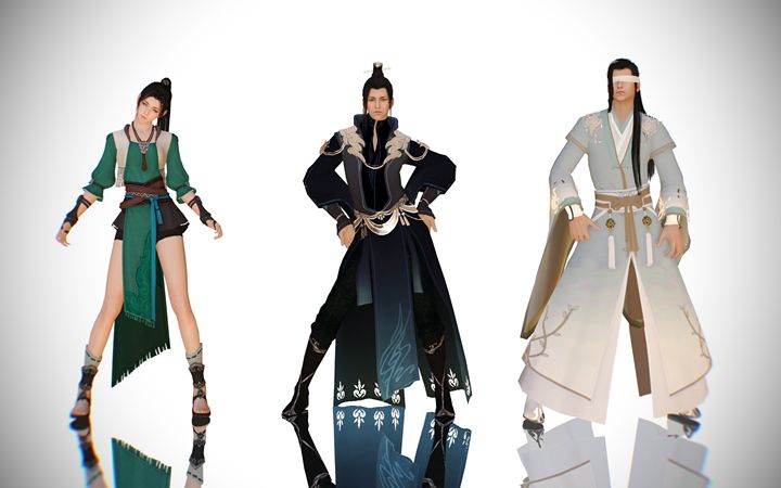 【天刀mmd】宋岚,晓星尘,阿箐和欧阳子真相关mmd合集