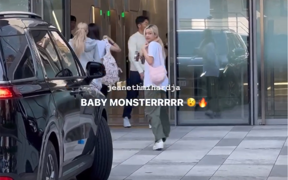 【BABYMONSTER】Ruka Pharita Asa Rami Rora Chiquita 231012上班路透哔哩哔哩bilibili