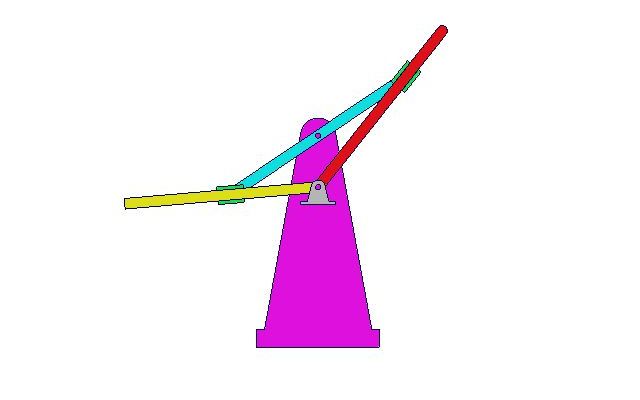 378 输入输出均为转动的导杆机构
