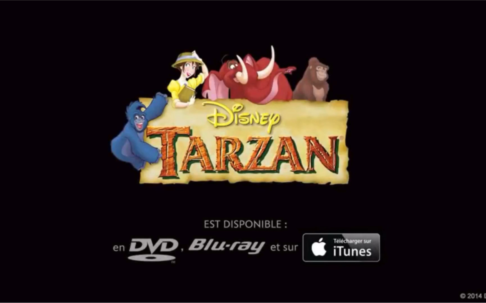 [图]Tarzan - You’ll be in my heart French Version ???