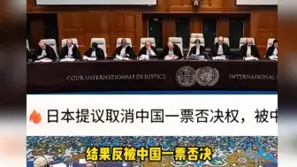 Video herunterladen: 日本提议取笑中国一票否决权，被中国一票否决，看似是地狱笑话，实则是弱国无外交的写实