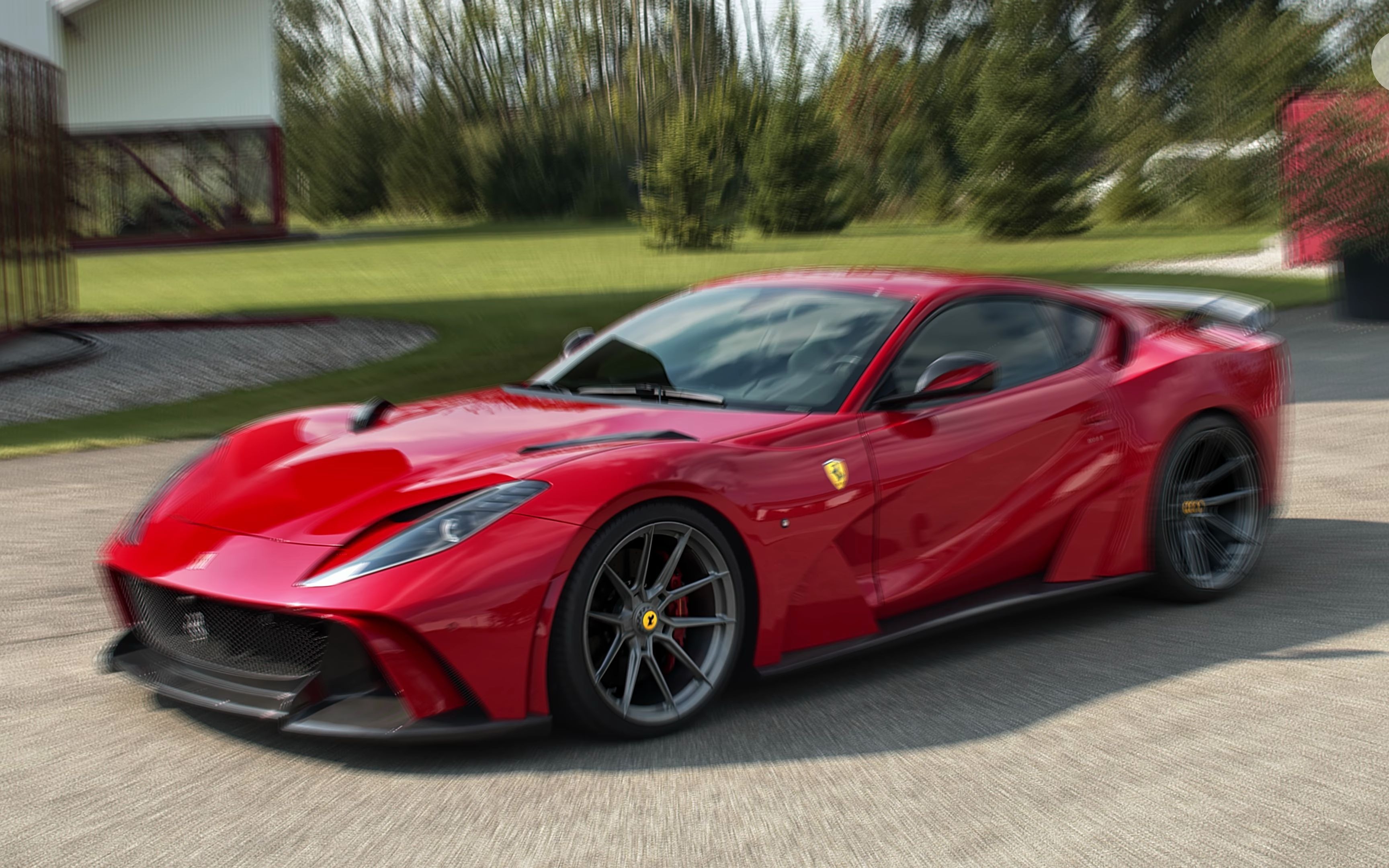 【4k】全球限量18套!2020款 法拉利812 superfast -novitec n largo