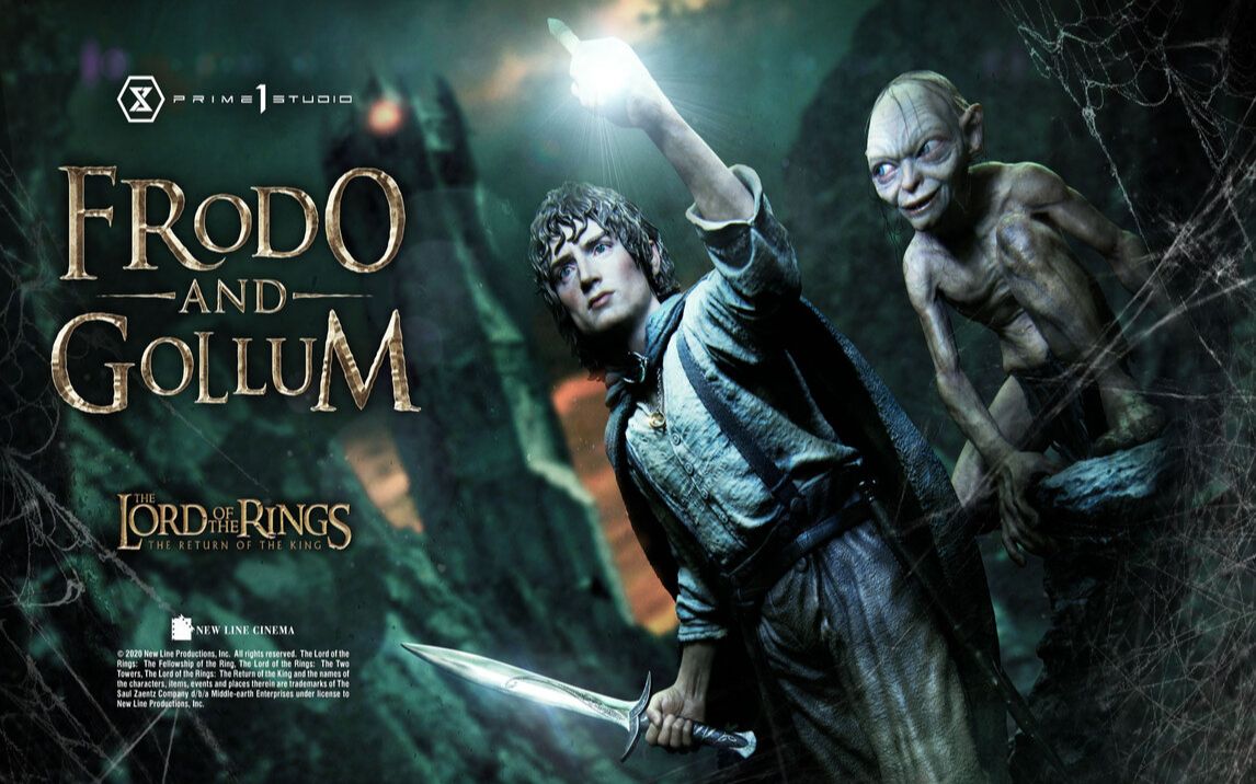 [图]【Prime1Studio】《 指环王：国王归来 》: PMLOTR-07 佛罗多和咕噜