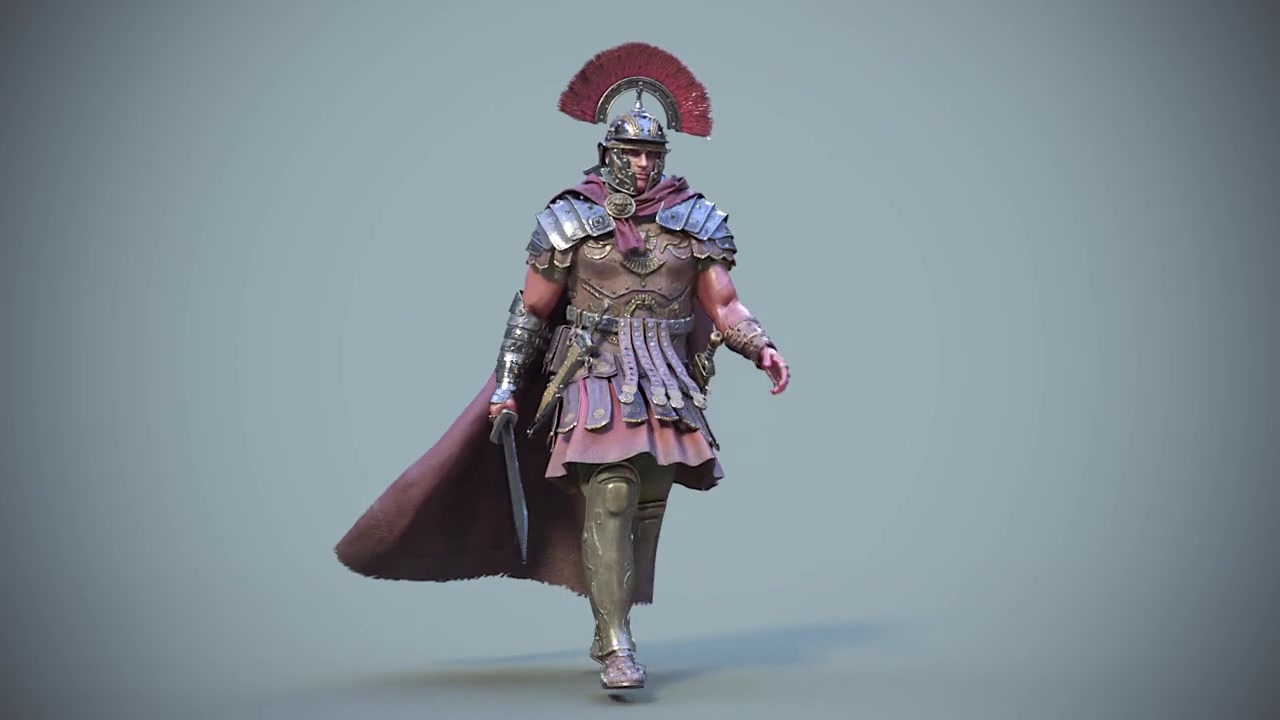 罗马战士近战武器格斗类动作demo参考