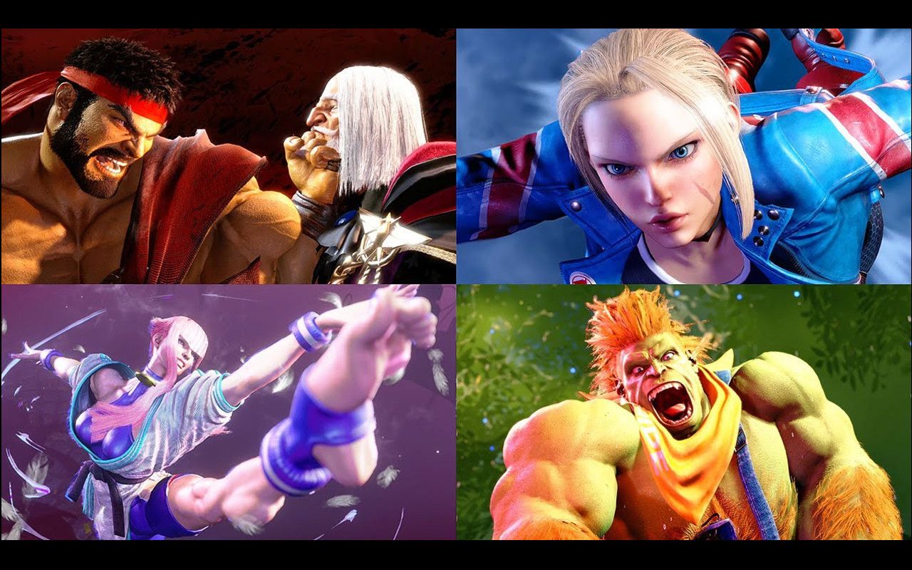 【4k60帧】《街霸6》全角色超必杀技合集 | 作者:rajmangaming hd