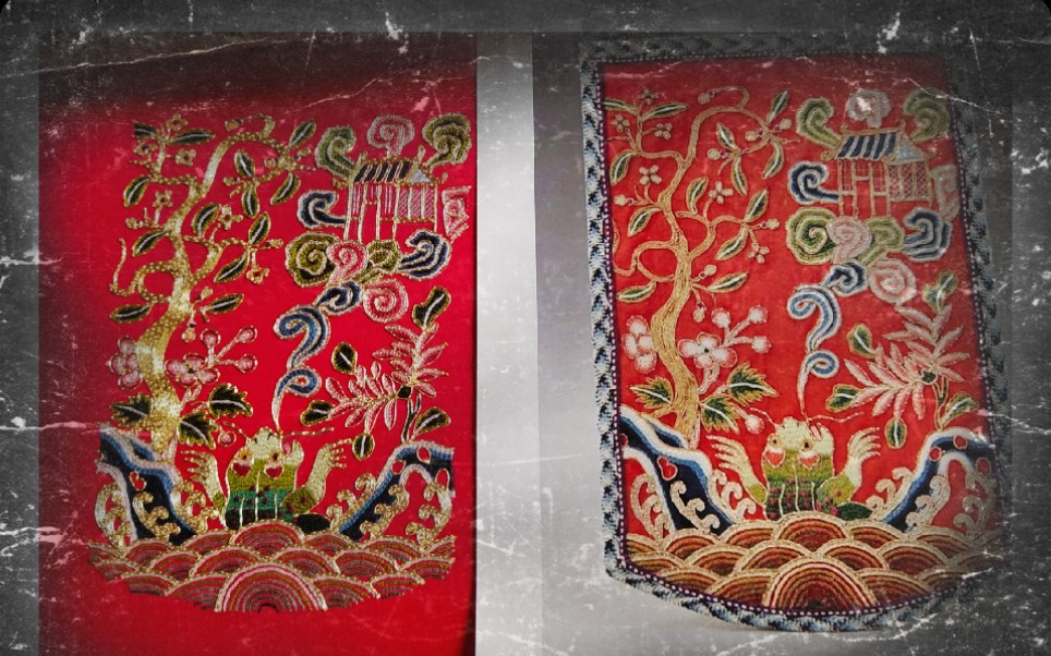 复刻故宫蟾宫折桂活计-靴掖